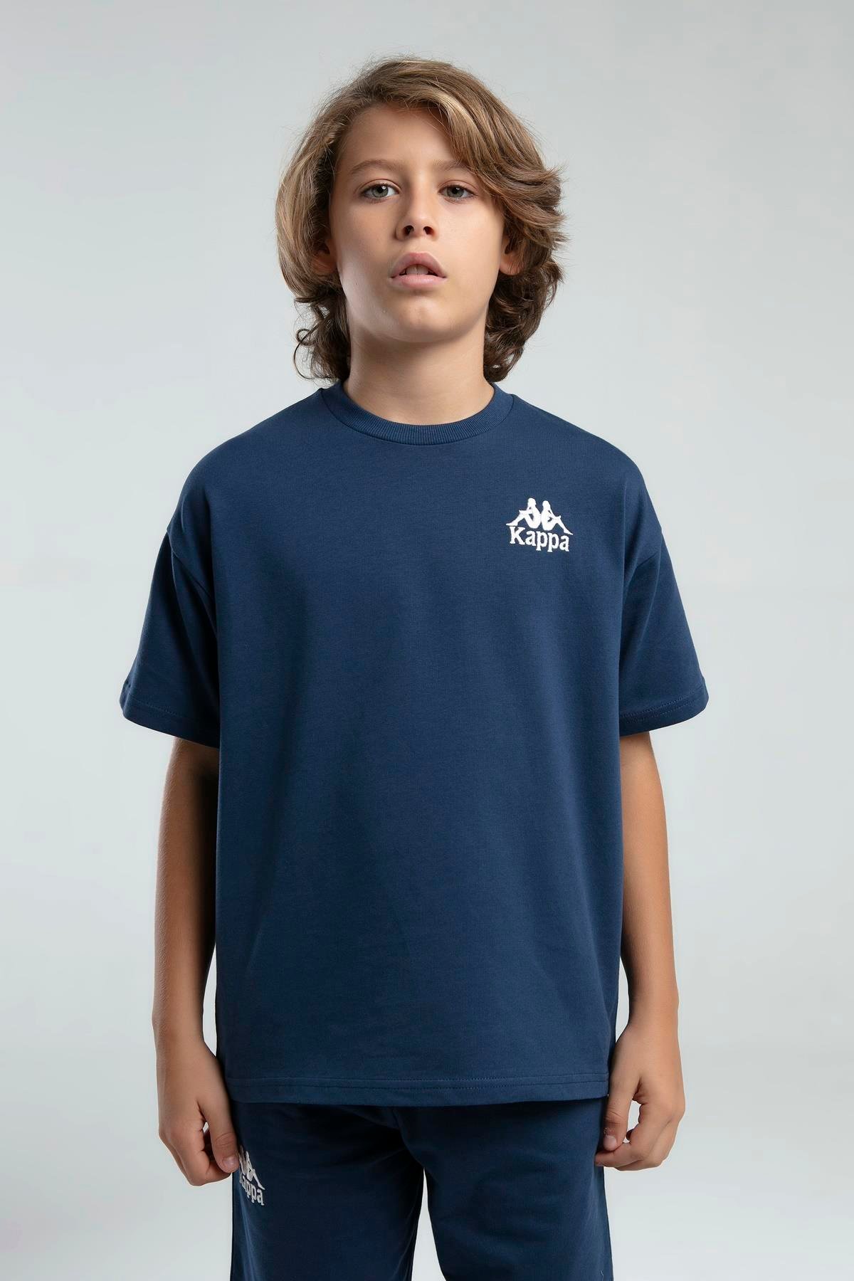 Kappa Erkek Çocuk Koyu İndigo Bermuda Takım 36225JW 