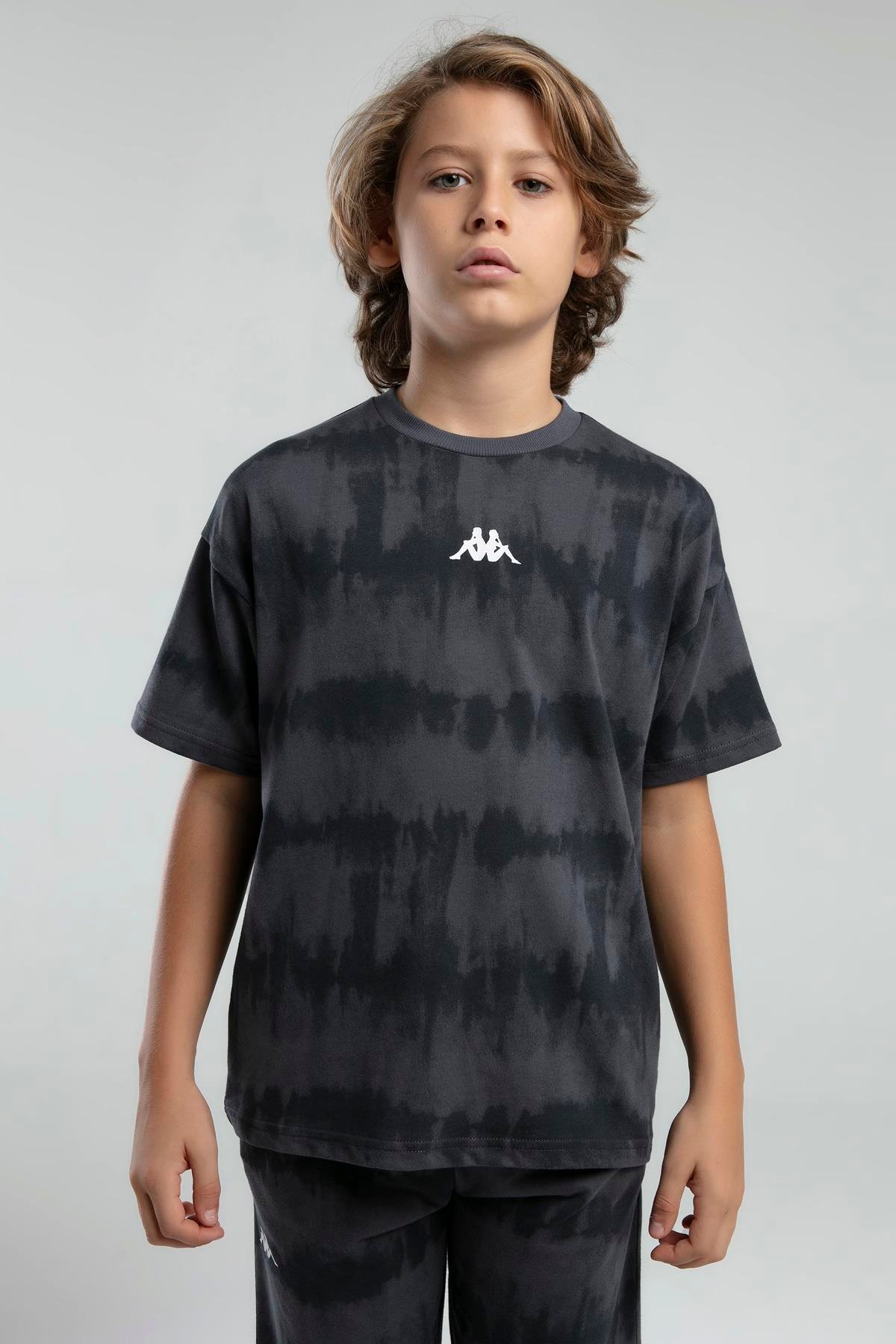 Kappa Erkek Çocuk Siyah Bermuda Takım 332924W