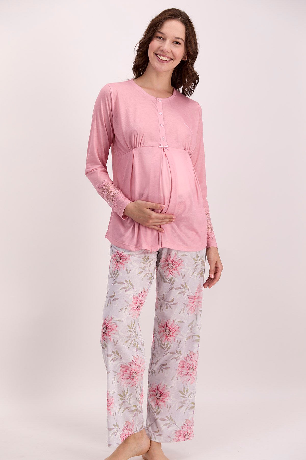 Pierre Cardin Açık Pembe Lohusa Takım