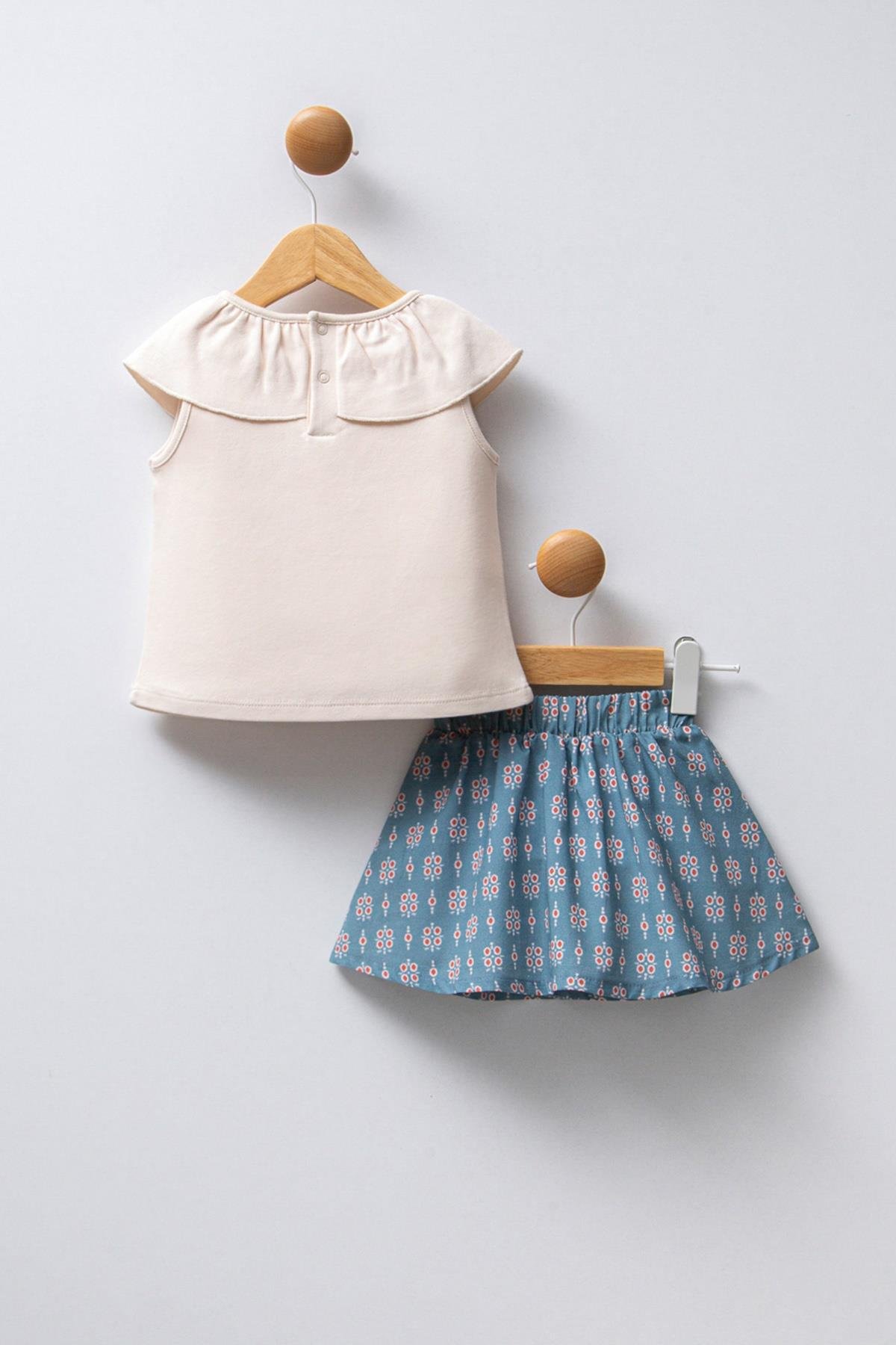 U.S. Polo Assn. Kız Bebek İkili Takım USB2431 