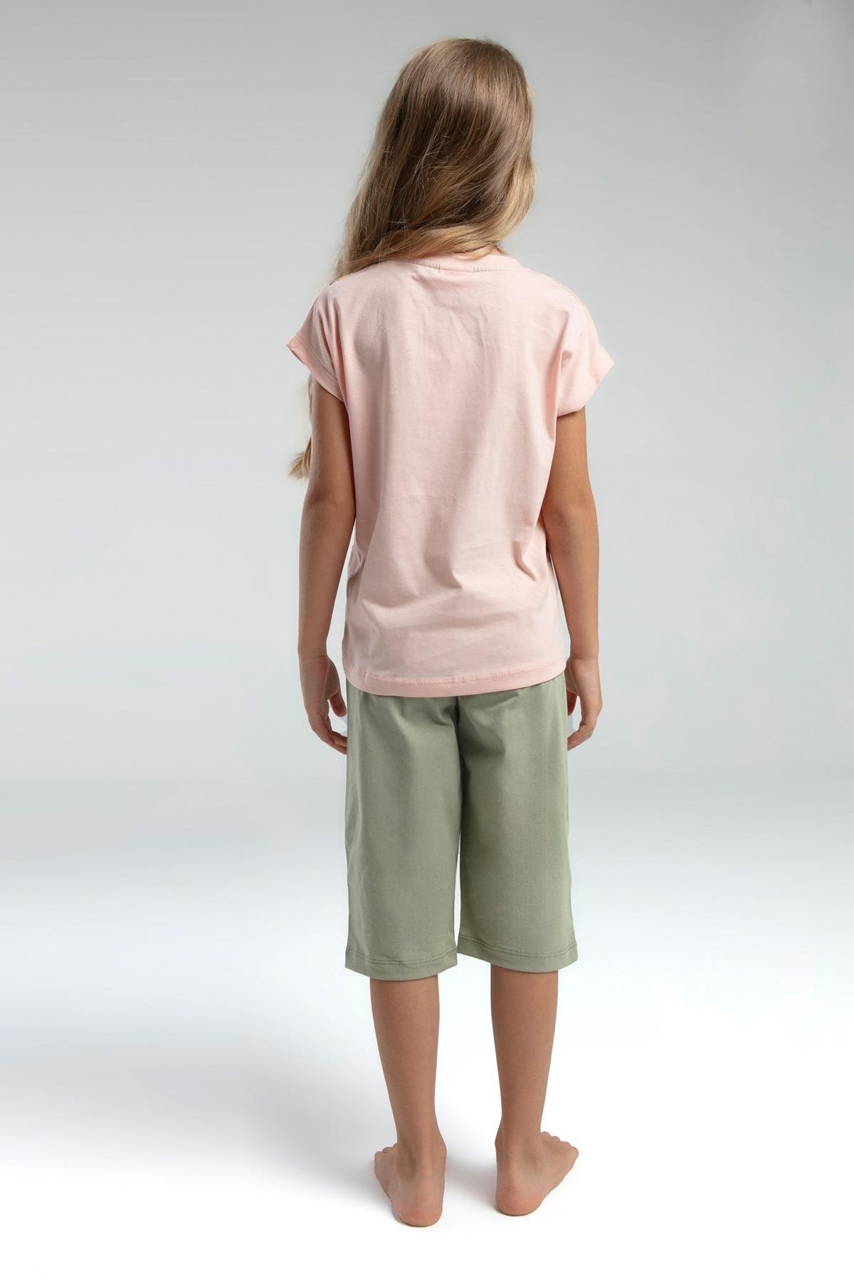 U.S. Polo Assn. Kız Çocuk Kapri Takım US2069 