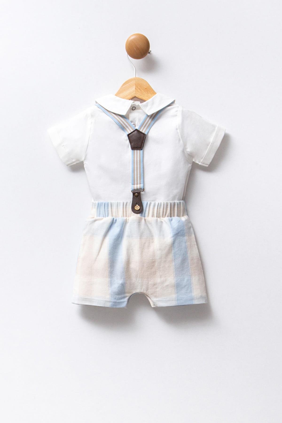 U.S. Polo Assn. Erkek Bebek BEYAZ - Poplin - 2 li Takım USB2330 - V1