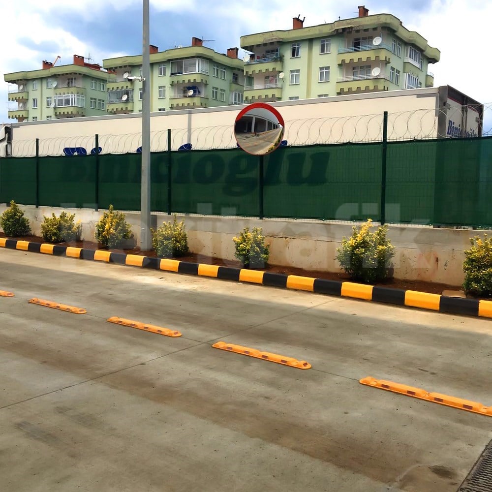 10`lu Şerit Düzenleme Butonu 120x15x5 cm, Otopark Araç Park Yeri AyırıcıŞerit Düzenleme Butonu