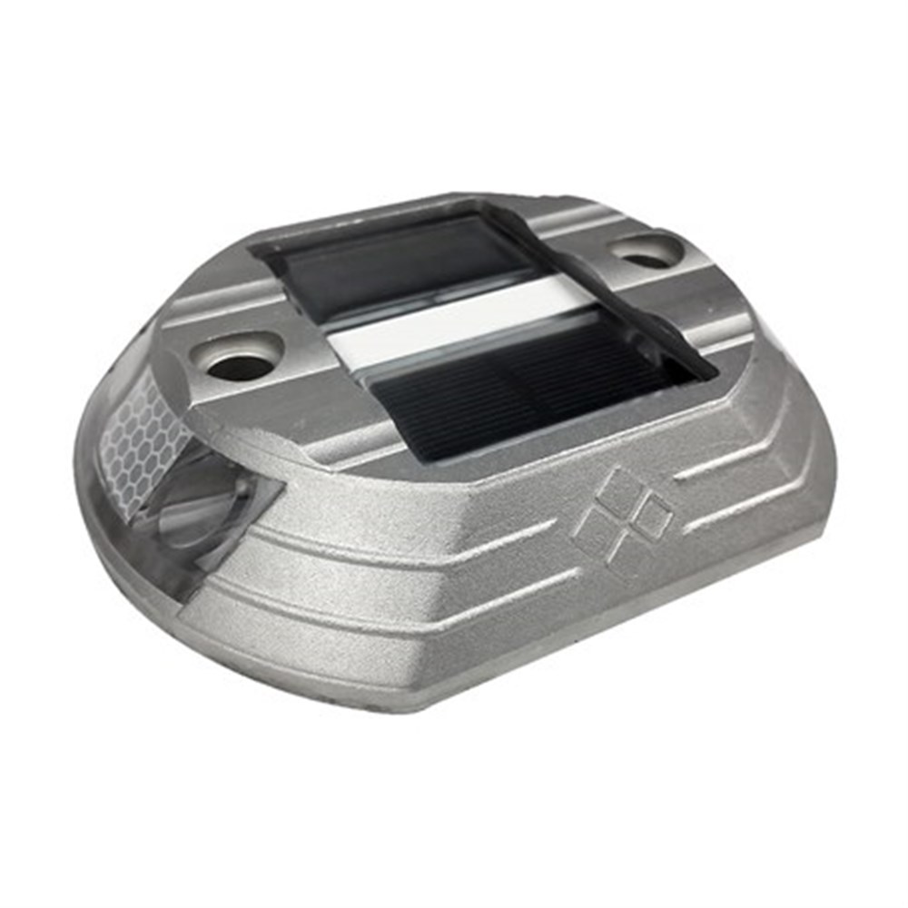 10`lu Set Güneş Enerjili Yol Butonu, Solar Çakar ButonYol Butonu Metal