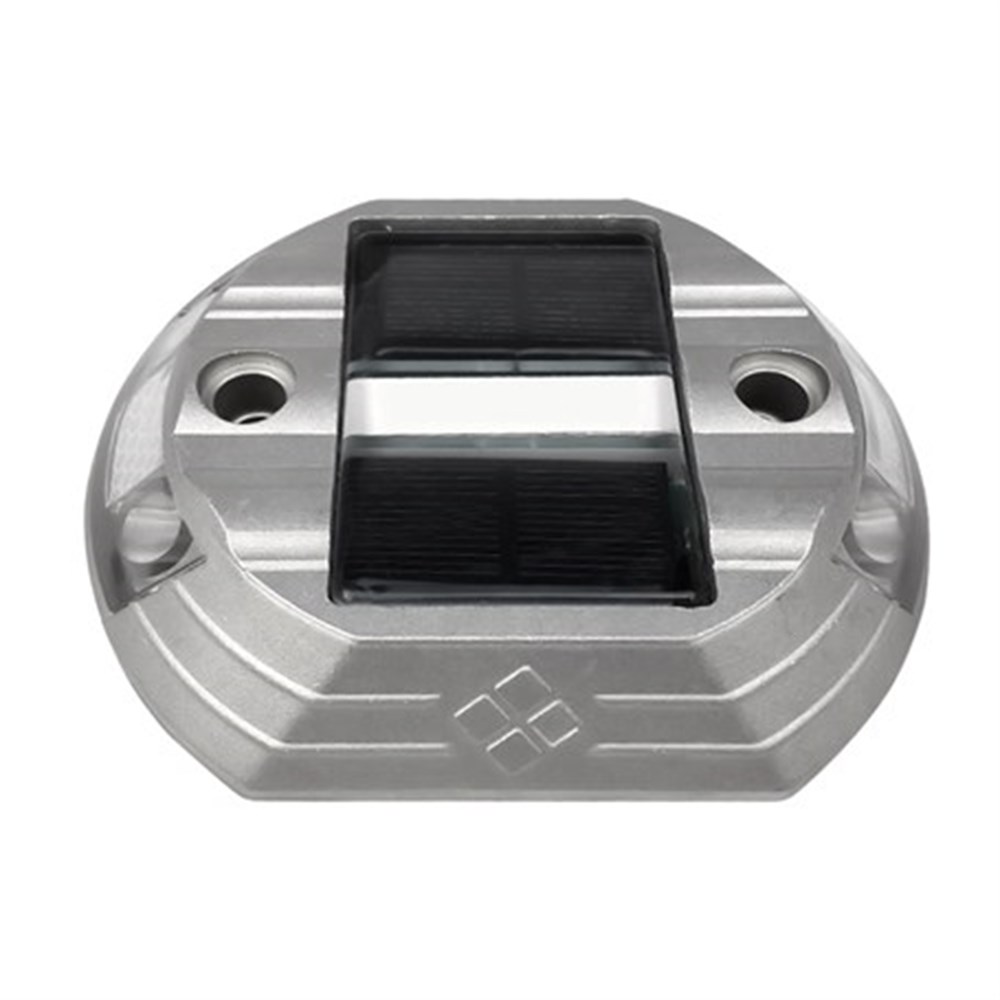 10`lu Set Güneş Enerjili Yol Butonu, Solar Çakar ButonYol Butonu Metal