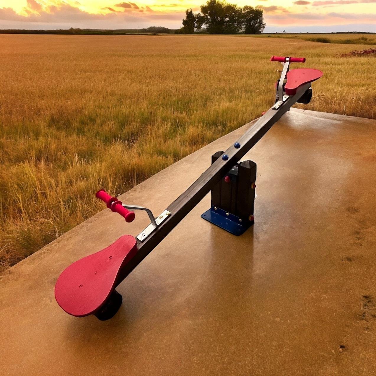 Ahşap Tahterevalli 230cm Meşe RenkKent Ekipmanları