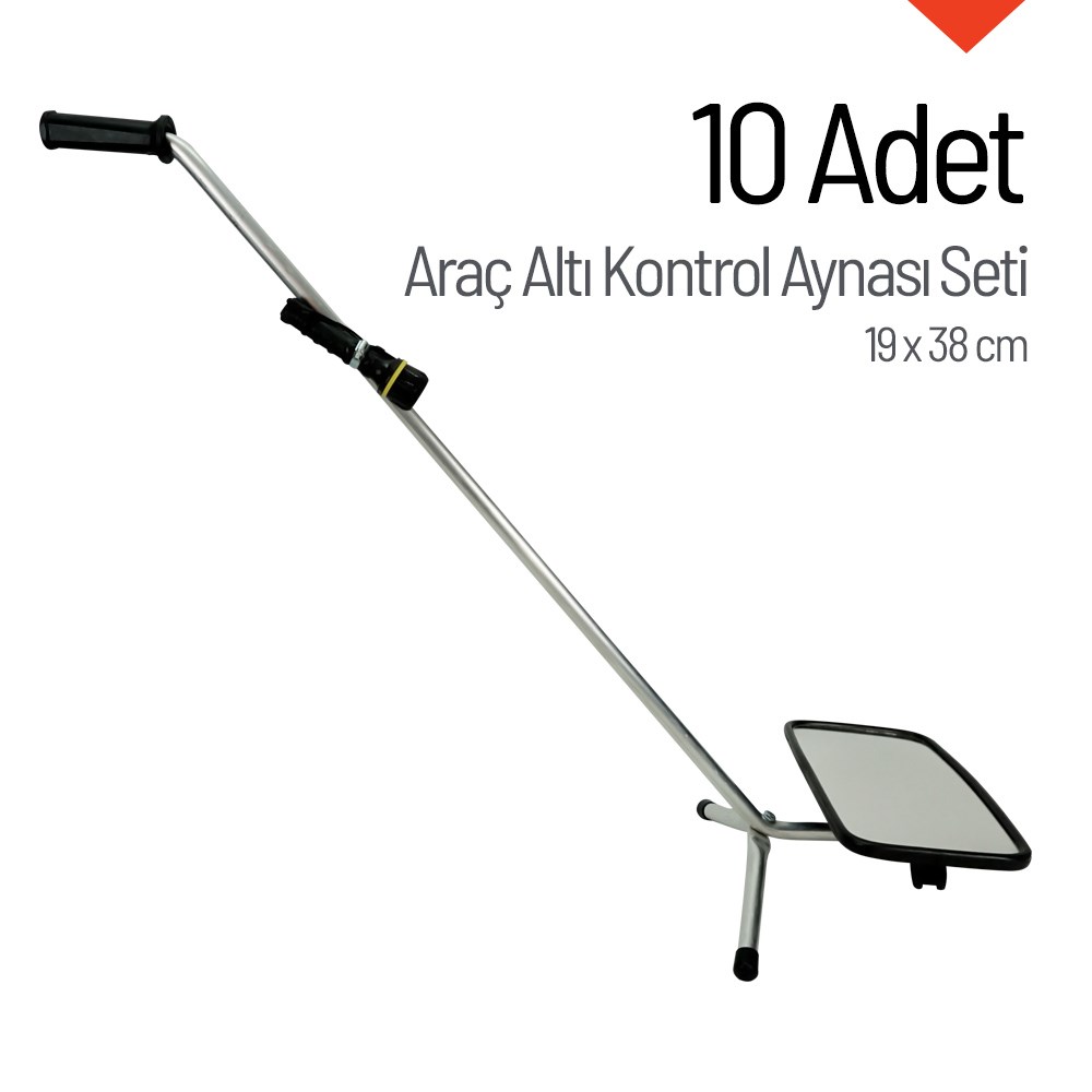 Araç Altı Kontrol Aynası 19 x 38 cm Onlu SetAraç Altı Arama Aynası