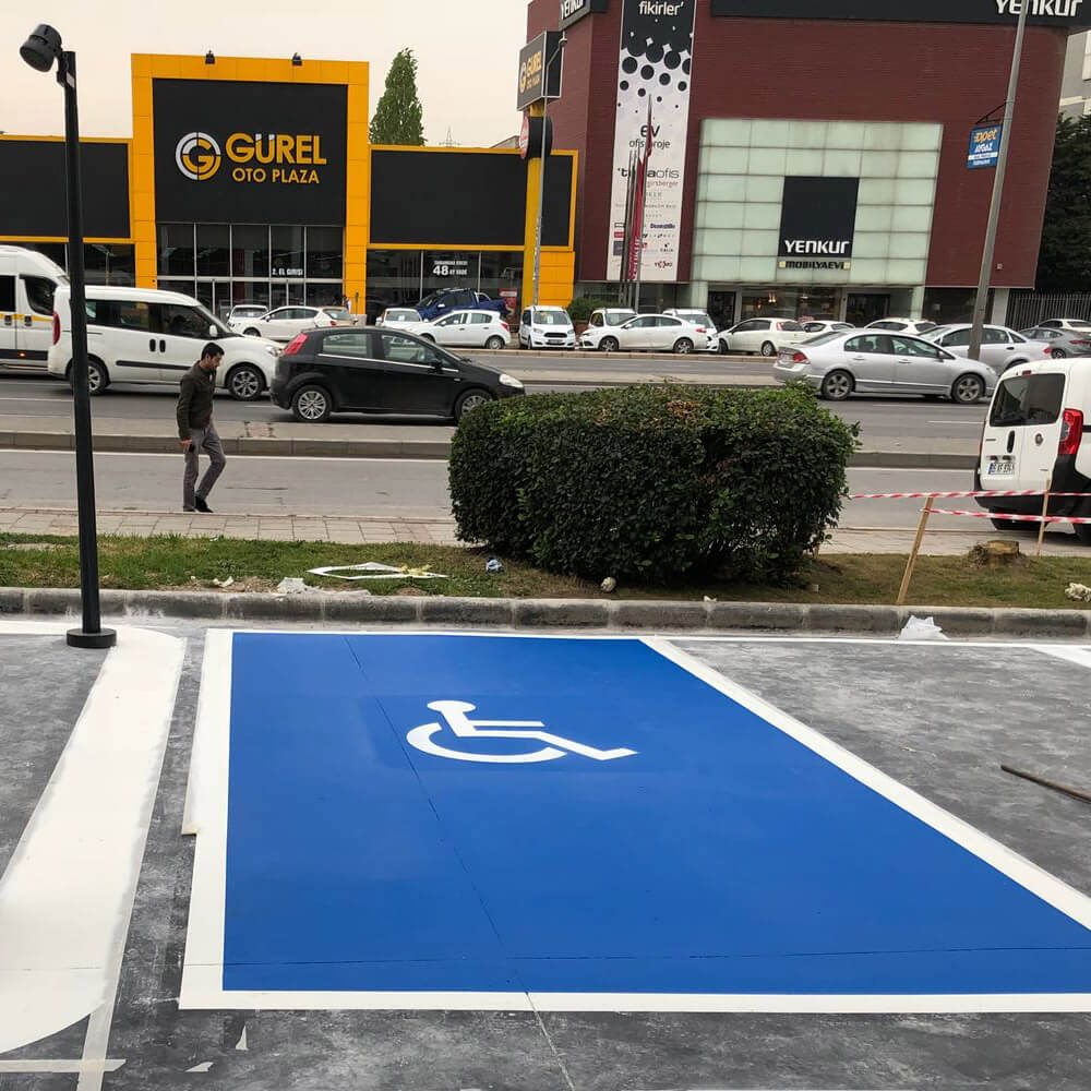 Constance MMA Esaslı Akrilik Yol Çizgi Boyası 25 kg MaviYol Çizgi Boyaları