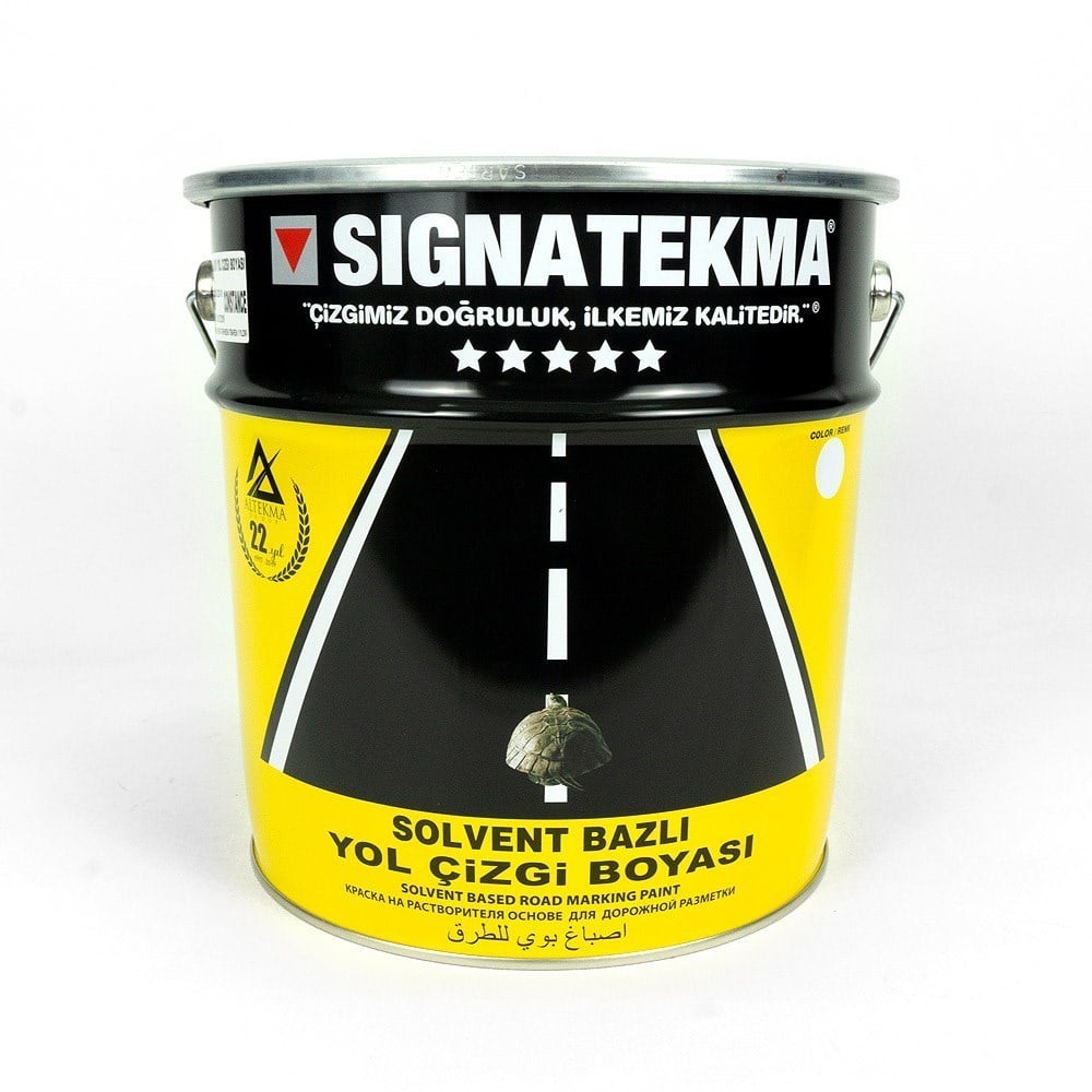 Constance MMA Esaslı Akrilik Yol Çizgi Boyası 25 kg SiyahYol Çizgi Boyaları