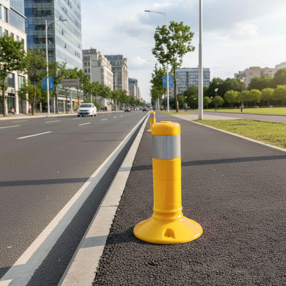 Delinatör 30 x 8 cm Sarı, Esnek DubaDelinatörler