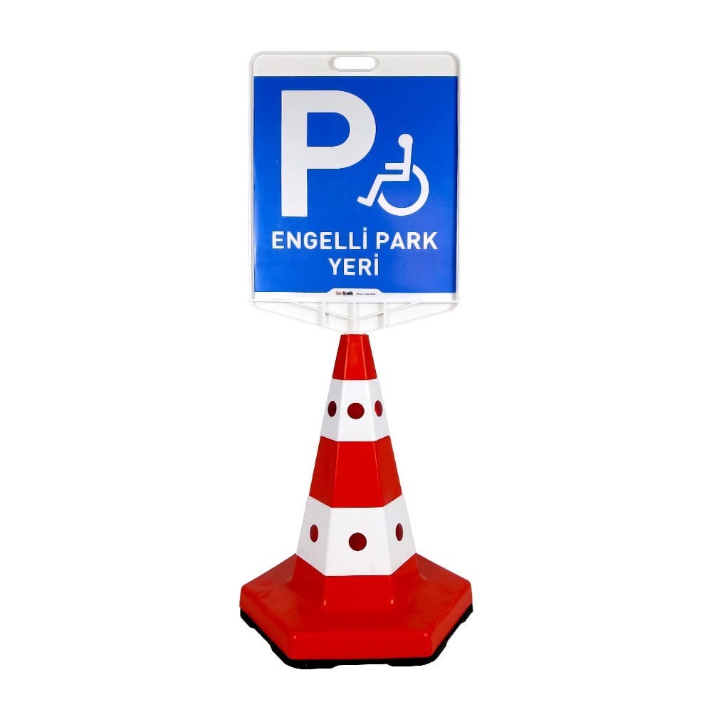 Engelli Park Yeri Dikdörtgen Levha Çift Taraf BaskıDikdörtgen Levhalar