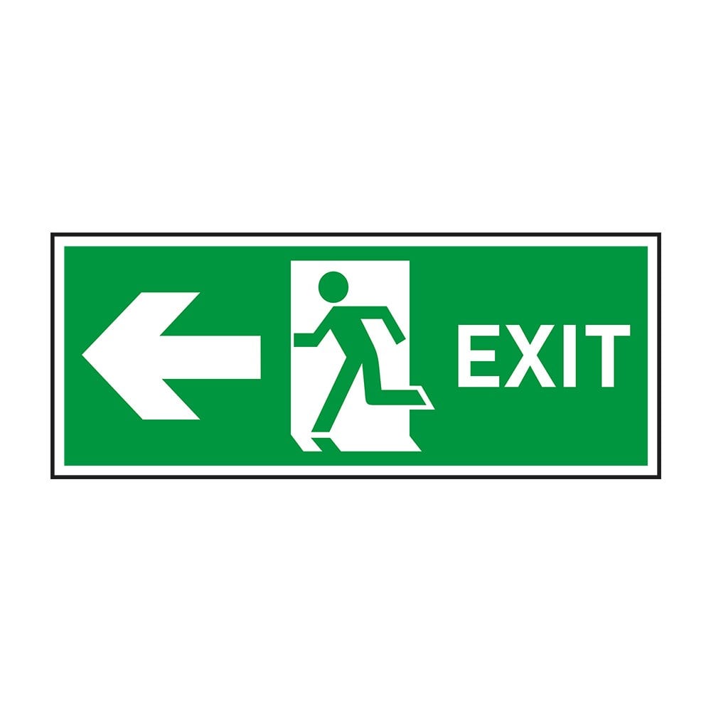 Exit Sol Ok FotolümenliAcil Çıkış Levhaları