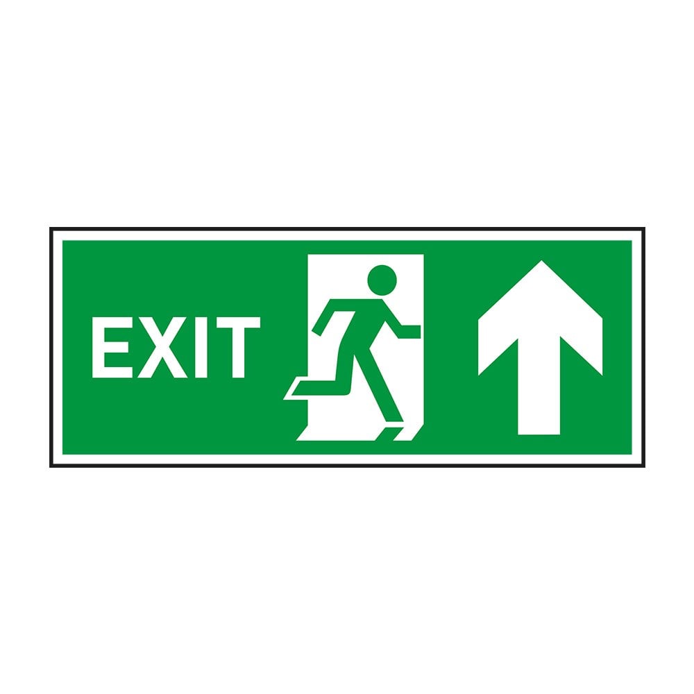 Exit Yukarı Ok FotolümenliAcil Çıkış Levhaları
