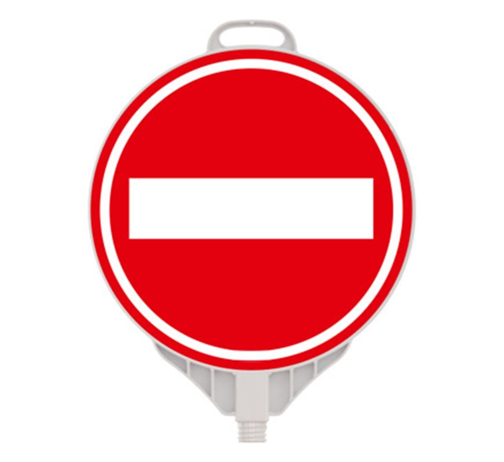 Girilmez Yuvarlak Ultra Levha Tek Taraf Baskı