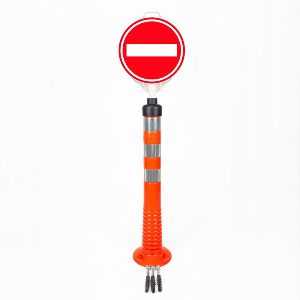 Girilmez Yuvarlak Ultra Levha Tek Taraf Baskılı Delinatör SetiDelinatör Seti