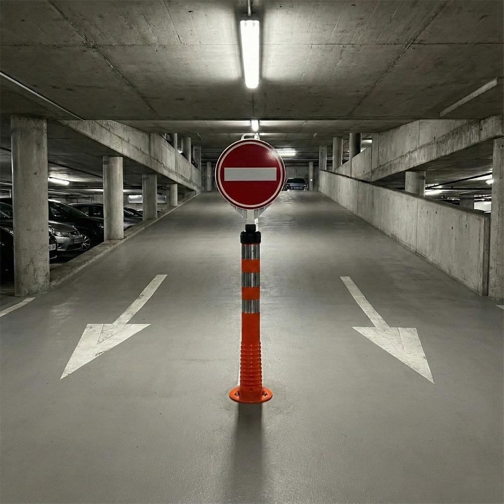 Girilmez Yuvarlak Ultra Levhalı Tek Taraf Baskılı Delinatör SetiDelinatör Seti