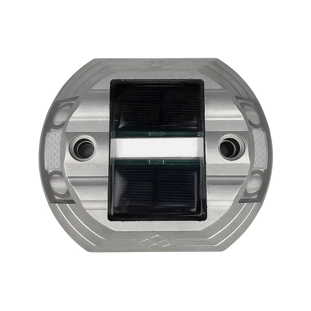 Güneş Enerjili Yol Butonu Mavi, Solar Çakar ButonYol Butonu Metal