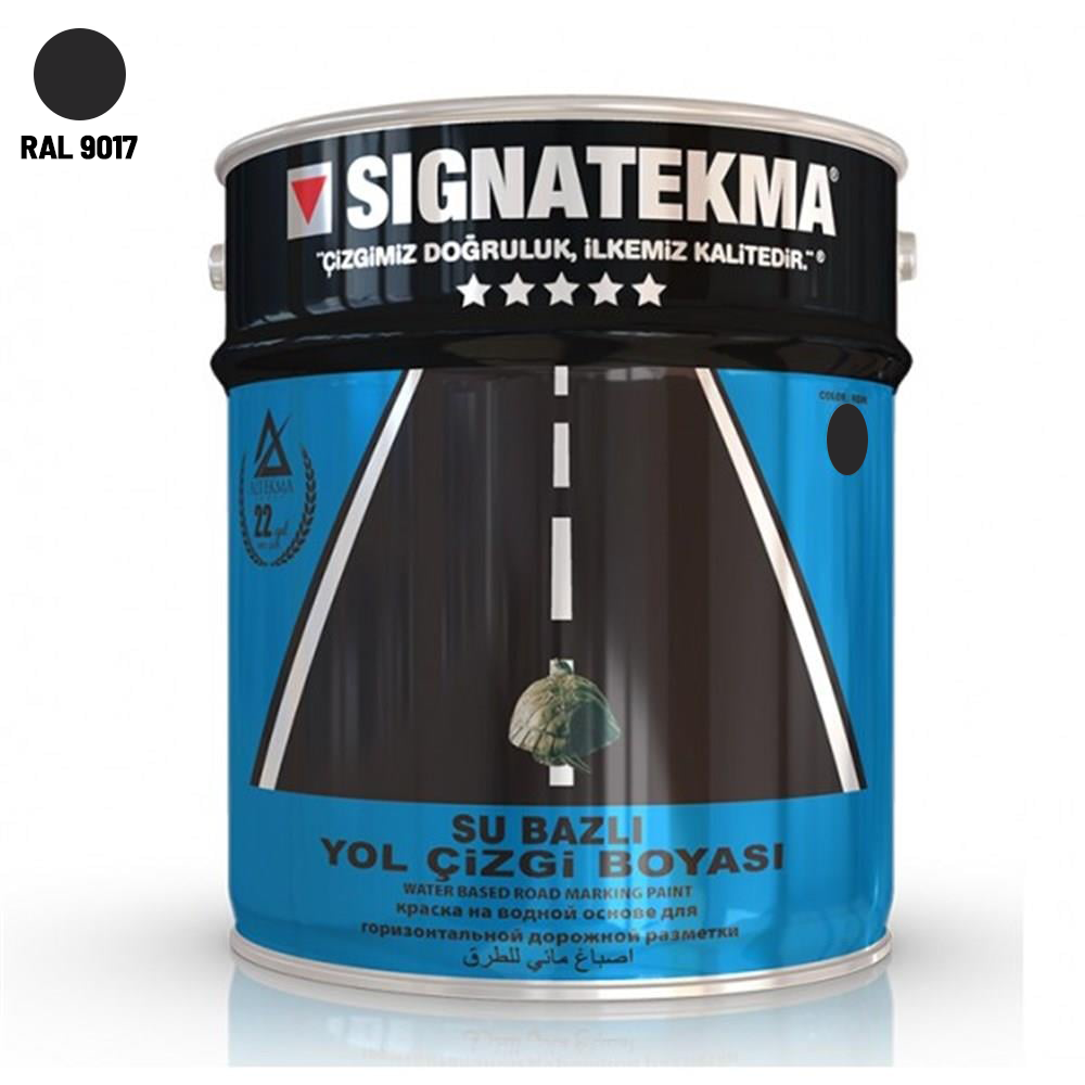 Hydral Su Bazlı Yol Çizgi Boyası - 25 Kg SiyahYol Çizgi Boyaları