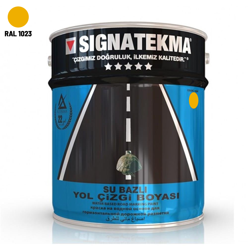 Hydral Su Bazlı Yol Çizgi Boyası - 25 Kg SarıYol Çizgi Boyaları