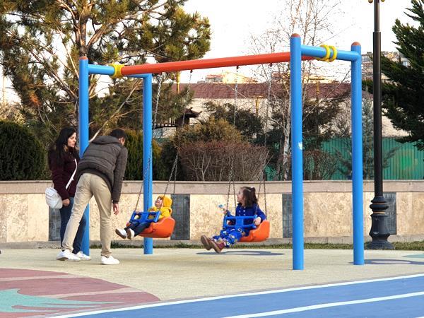 İkili Salıncak, Standart Tip Park Salıncağı 114 x 2mmKent Ekipmanları