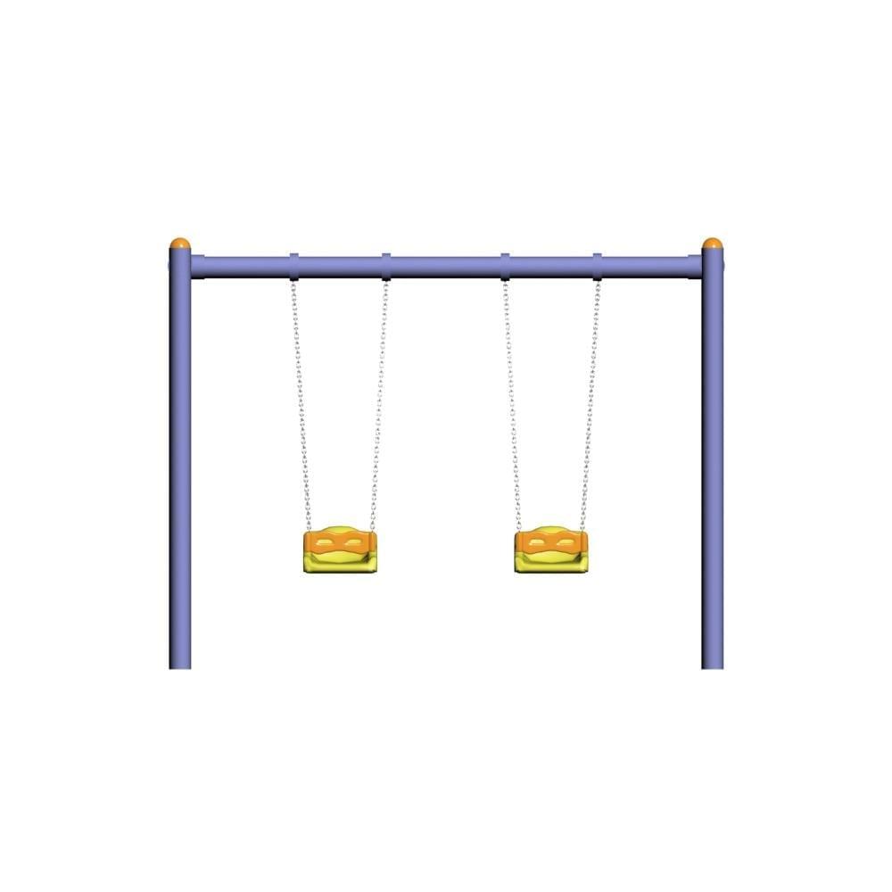 İkili Salıncak, Standart Tip Park Salıncağı 114 x 2mmKent Ekipmanları