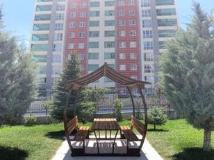 Japon Çatılı Piknik Masası PTB12M, Metal 8 KişilikKent Ekipmanları