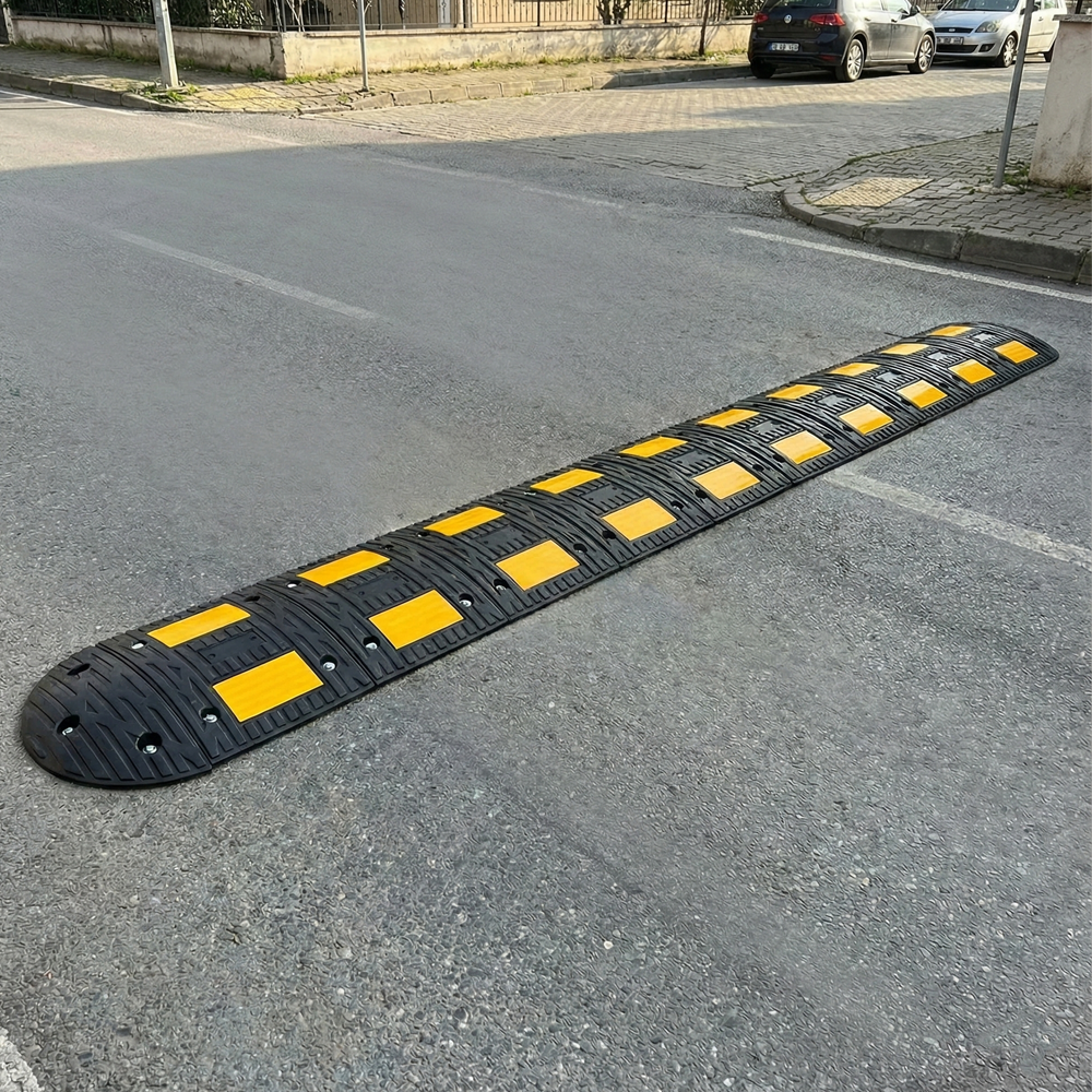 Kauçuk Hız Kesici Set Kapaklı, Yol Kasisi 5 metre - EKOKauçuk Yol Kasisi Setleri