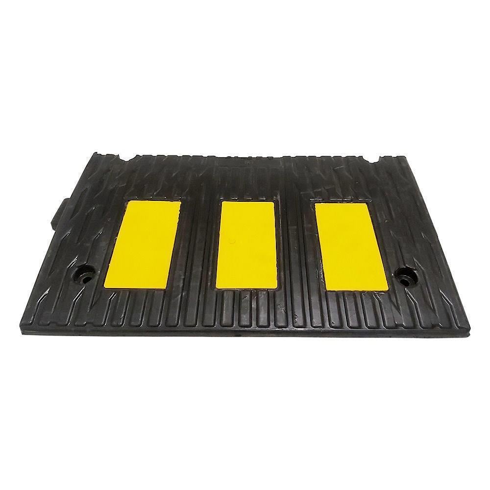 Kauçuk Rampa Set, Otopark Rampası, Kaldırım Rampası 50x30x4,5 cm - 3 Bantlı - 2 MetreKauçuk Rampa