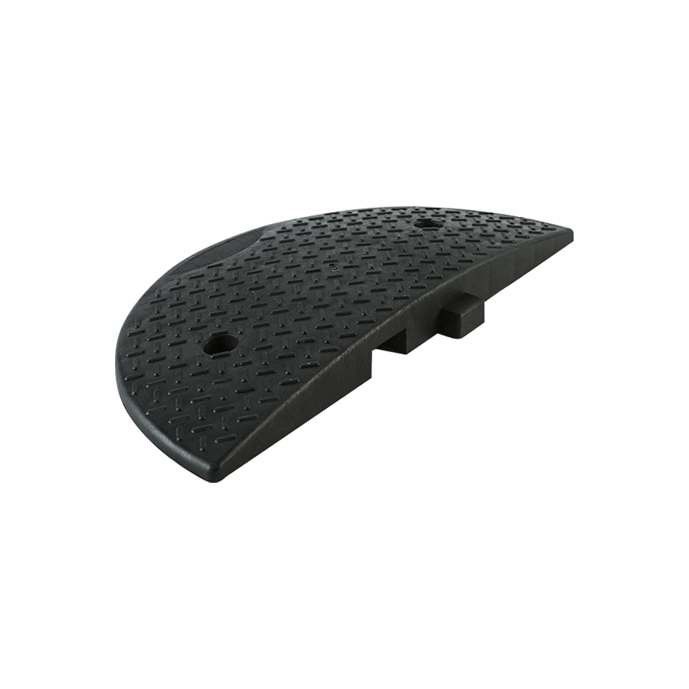 Kedi Gözlü Hız Kesici Kapağı PPC, Yol Kasisi Kapağı 50 x 25 x 5 cm SiyahPlastik Yol Kasisi