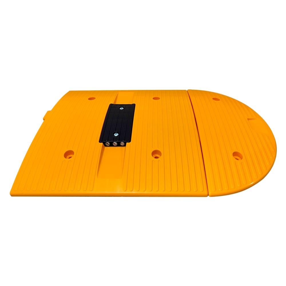 Speed Bump With Solar Flashers 50 x 50 x 4,5 cmPlastic Speed Bumps