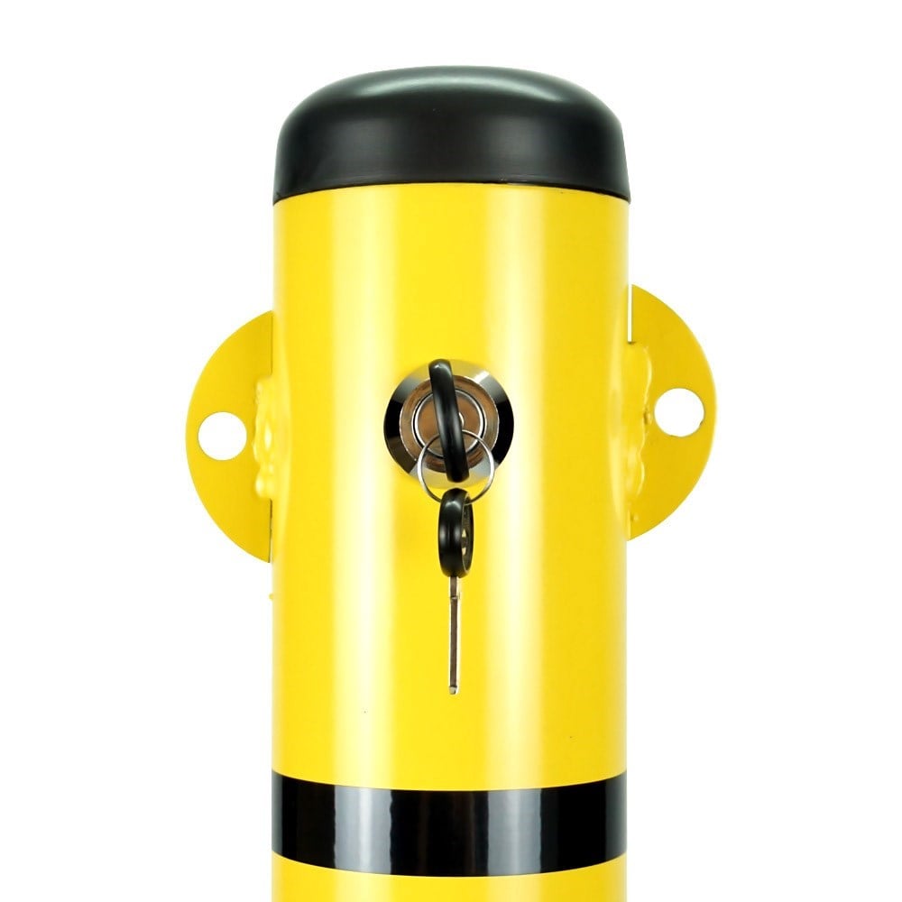 Kilitli Otopark Direği Çıkan Tip Ankrajlı, Park BariyeriKilitli Park Direkleri