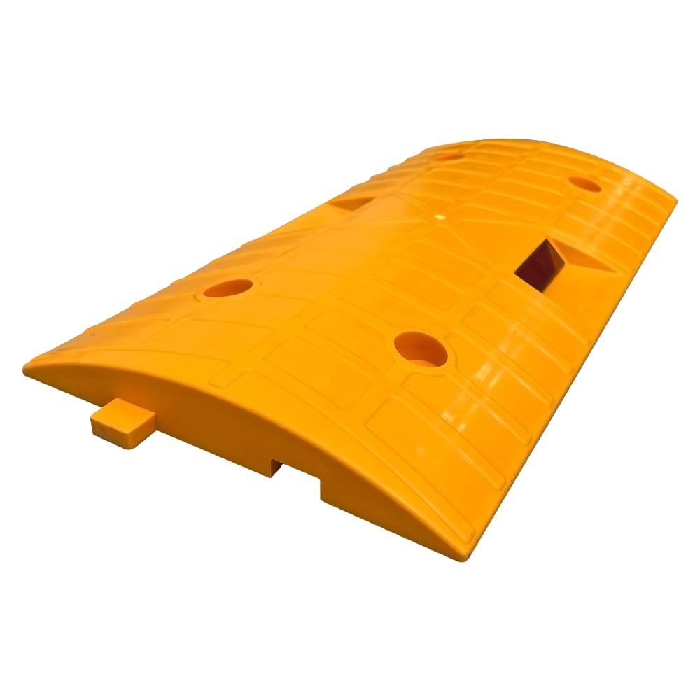 Mercekli Klasik Hız Kesici Set Kapaklı, Plastik Yol Kasisi 25 x 50 x 3,5 cm - 8 MetrePlastik Yol Kasisi
