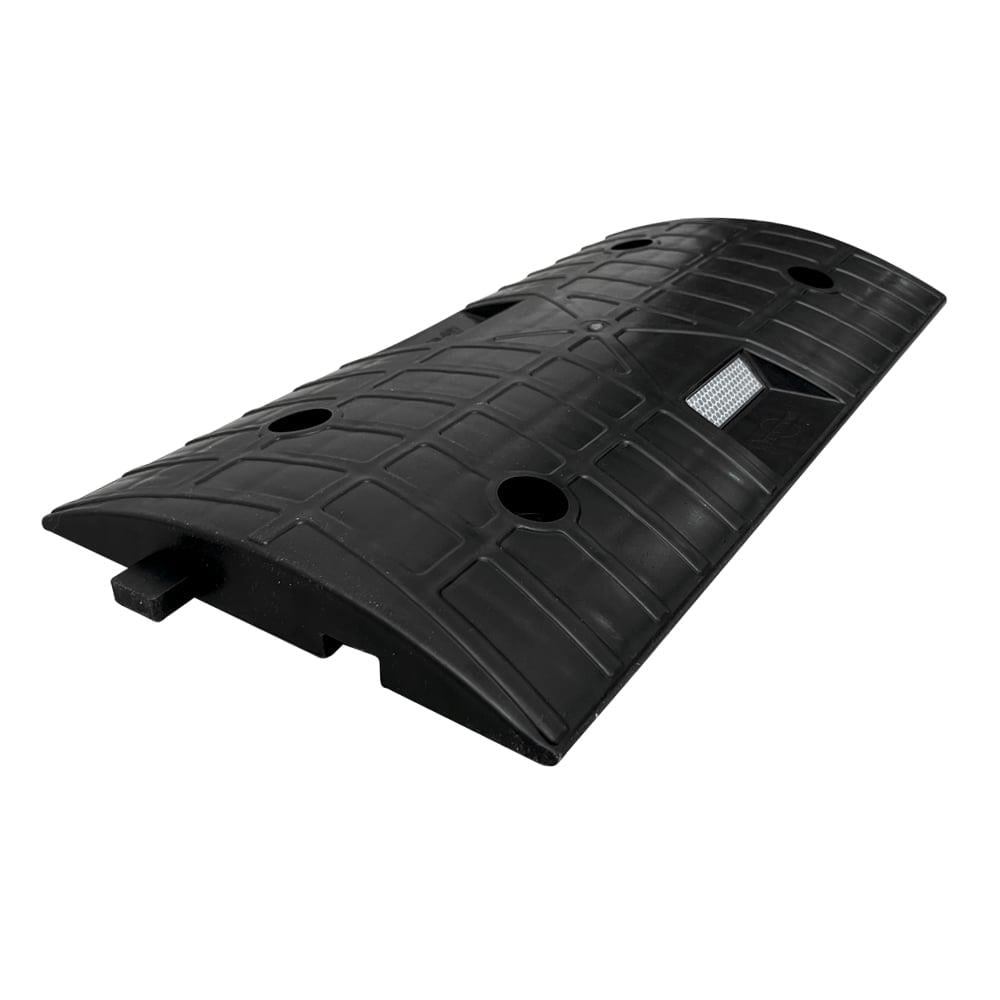 Mercekli Klasik Hız Kesici Set Kapaklı, Plastik Yol Kasisi 25 x 50 x 3,5 cm - 3 MetrePlastik Yol Kasisi
