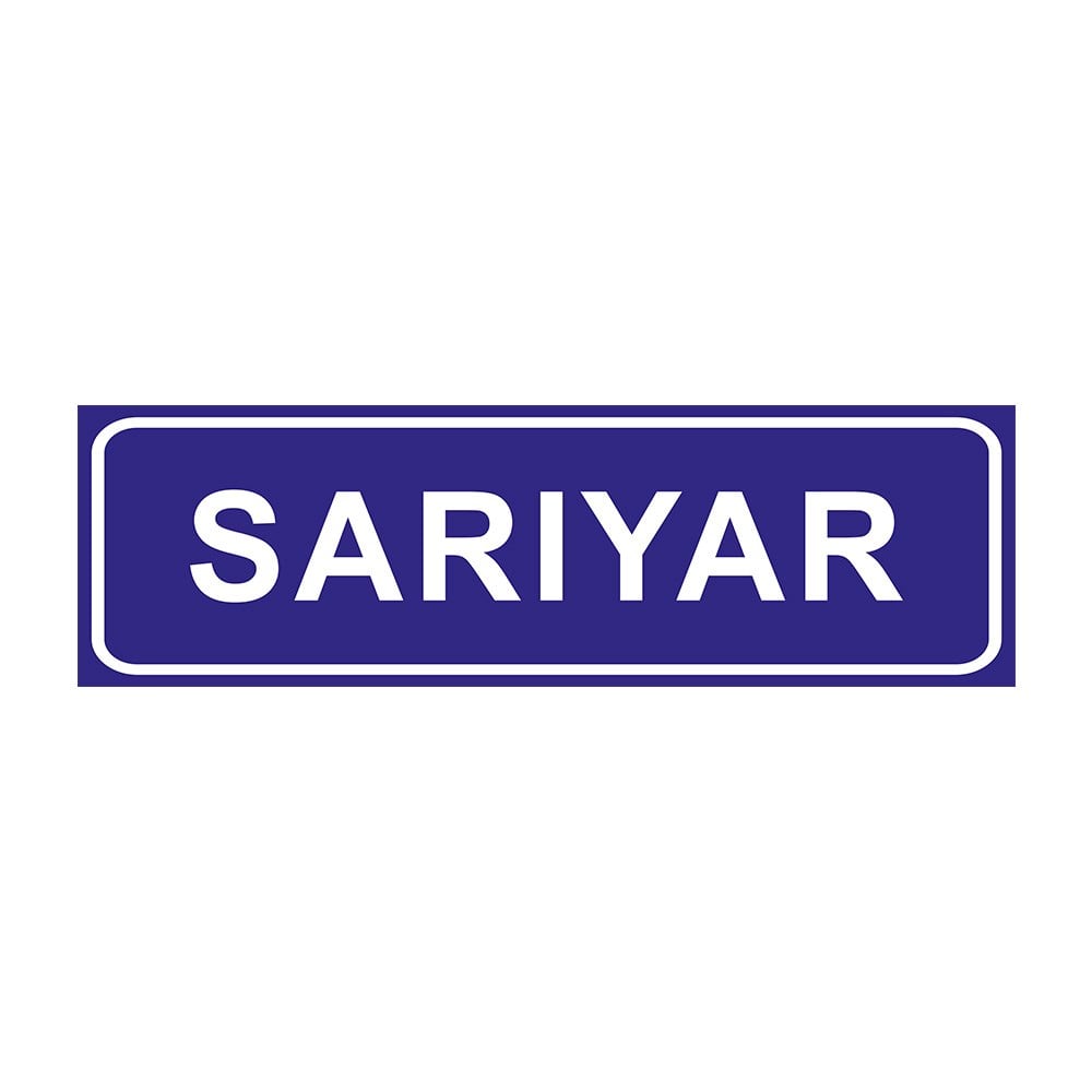 Mesken Mahal Levhası (Köy-Belde-Bucak Merkezi) B-9aBilgi İşaretleri