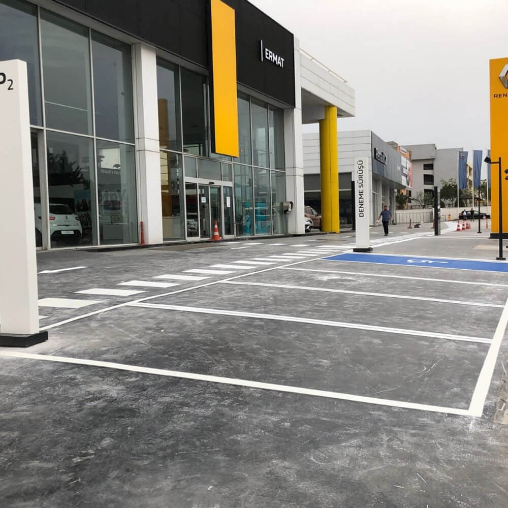 MF 21 Serme Çift Kompenantlı Yol Çizgi Boyası 25 kg SarıYol Çizgi Boyaları