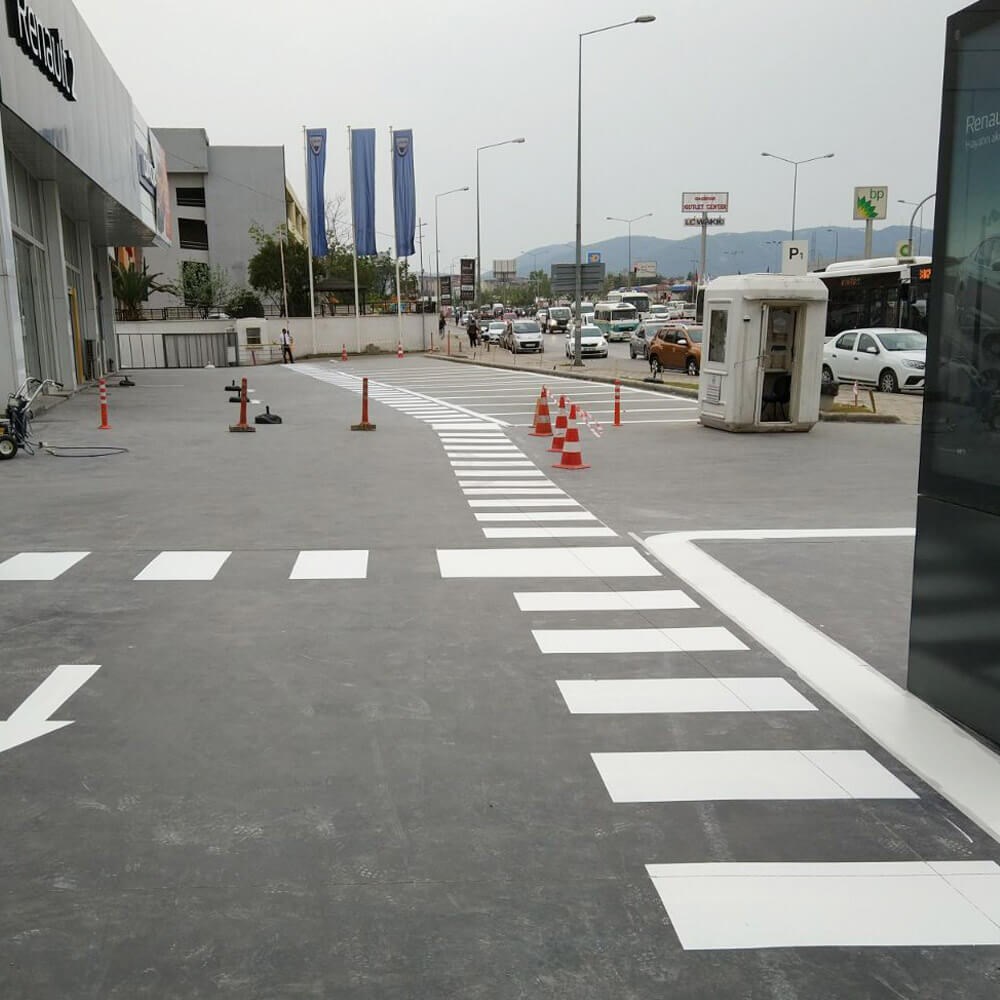 MF 21 Serme Çift Kompenantlı Yol Çizgi Boyası 25 kg BeyazYol Çizgi Boyaları