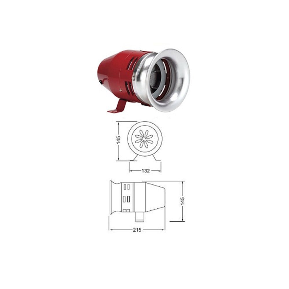 Motor Siren Siren ve Buzzer