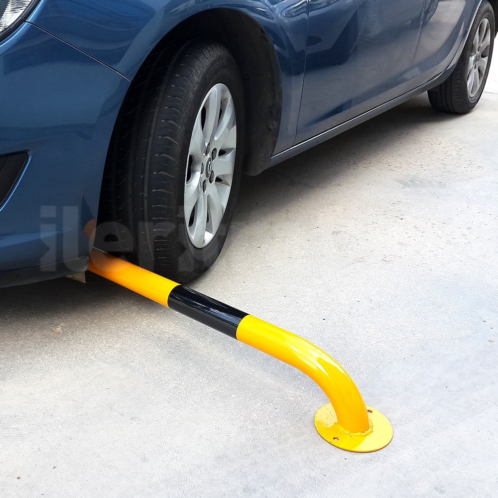 Oto Park Araç Stoperi Boru Tip Sarı 200x13x6 cm 10 Adet İndirimli Set