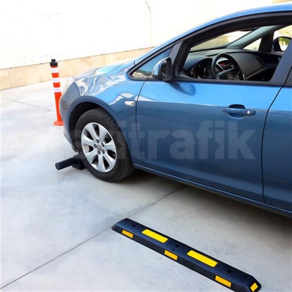 Oto Park Araç Stoperi Polikarbon Ayaklı 70x200 mm KAMPANYA FİYATI