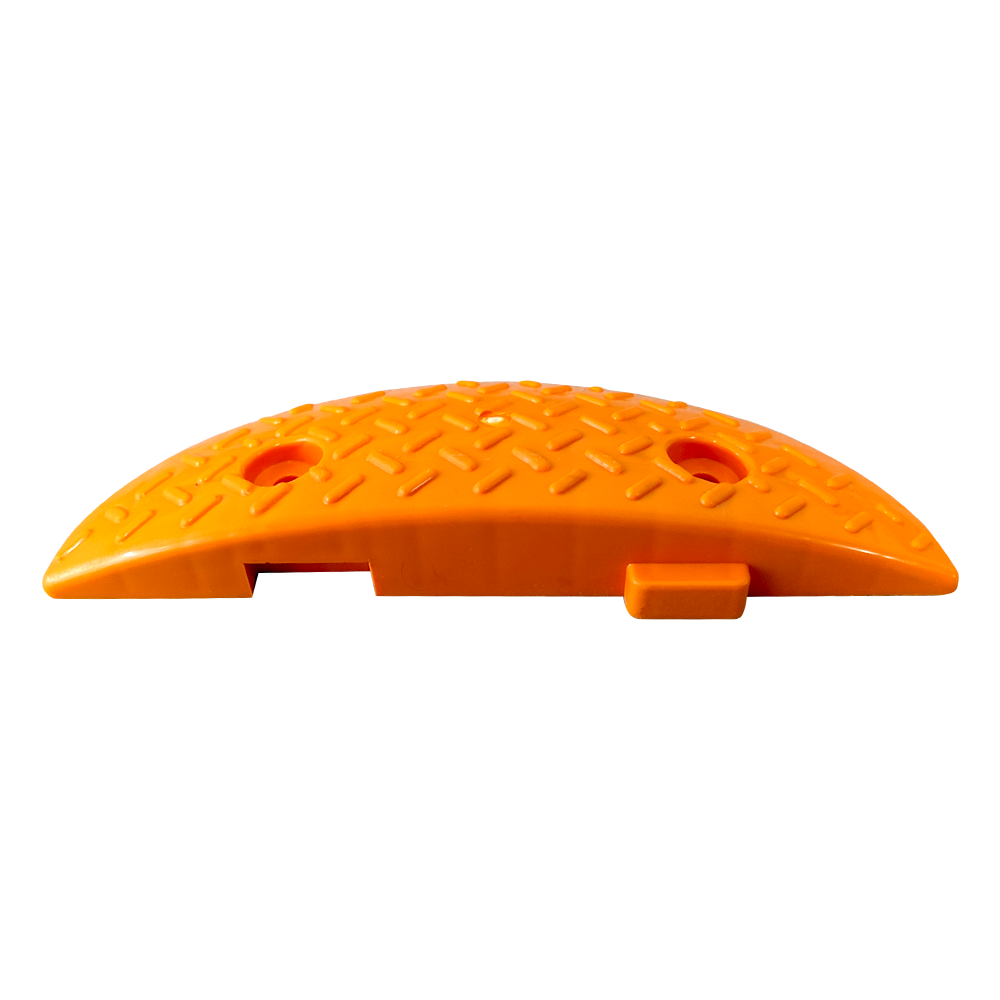 Oval Hız Kesici Kapağı, Yol Kasisi Kapağı 10 x 25 x 5 cm SarıPlastik Yol Kasisi