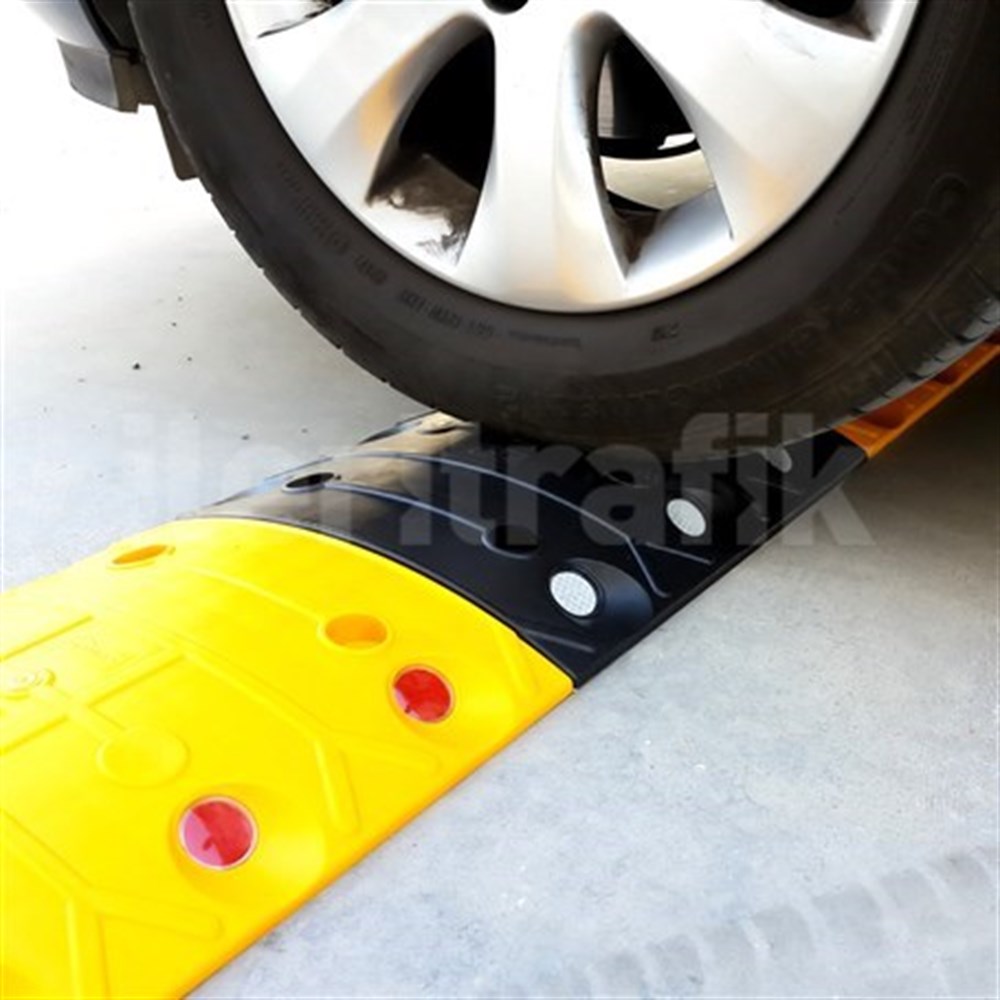 Eko Oval Plastik Hız Kesici Set, Yol Kasisi 3 metre