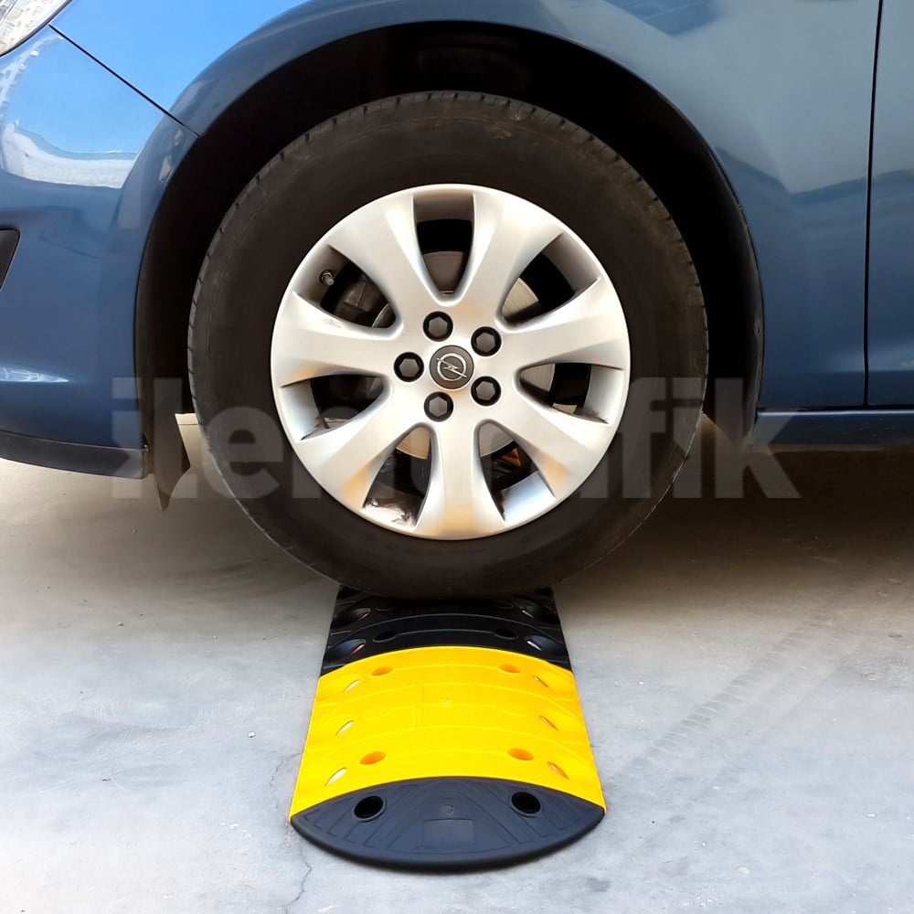 Oval Plastik Hız Kesici Set, Yol Kasisi 7 metre