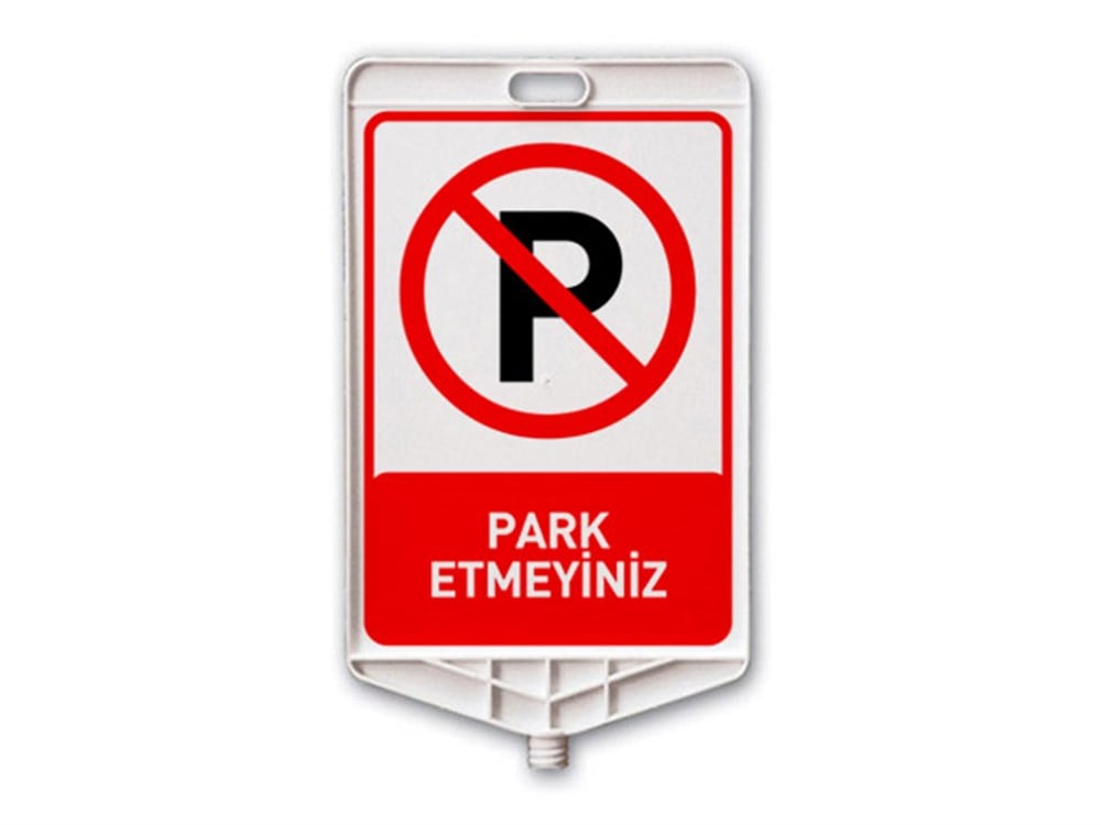 Park Edilmez Dikdörtgen Levha Çift Taraf Baskı