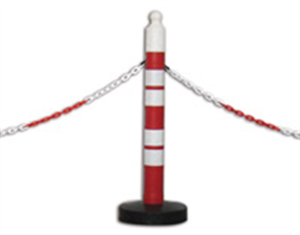 Plastik Zincir Sarı-Siyah 15 m