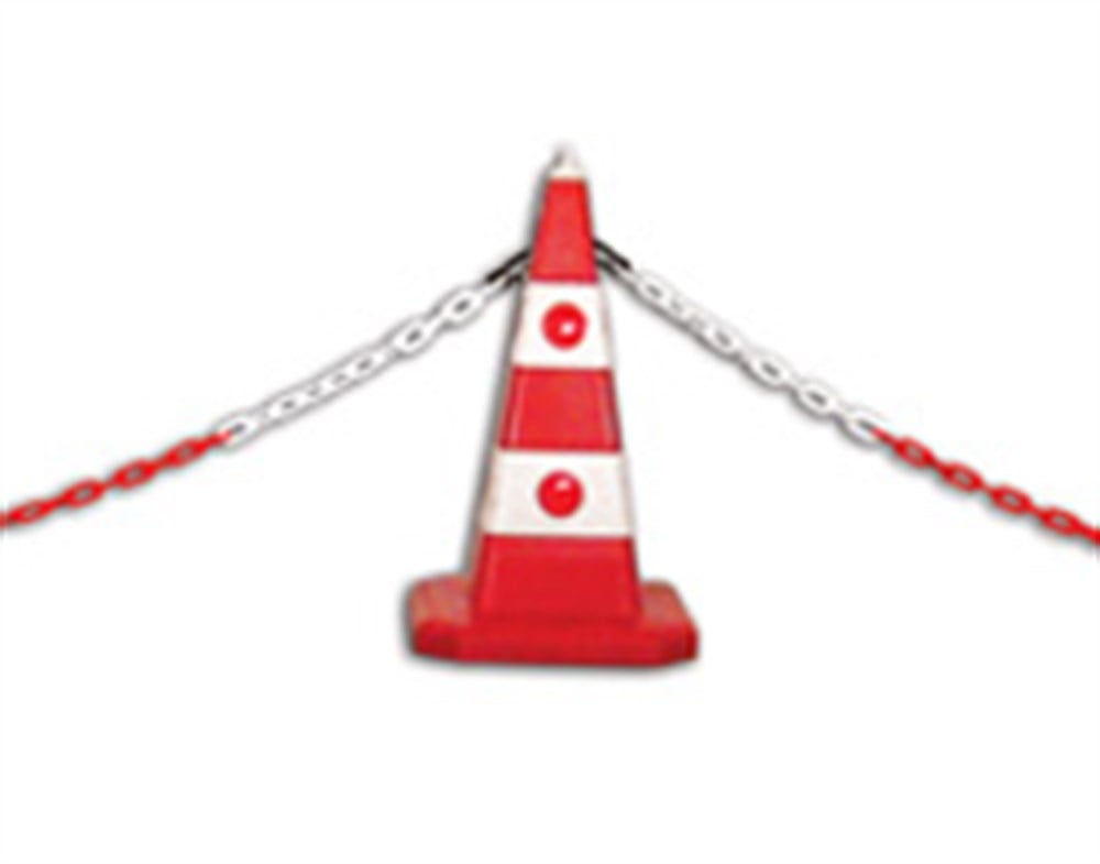 Plastik Zincir Sarı-Siyah 15 m