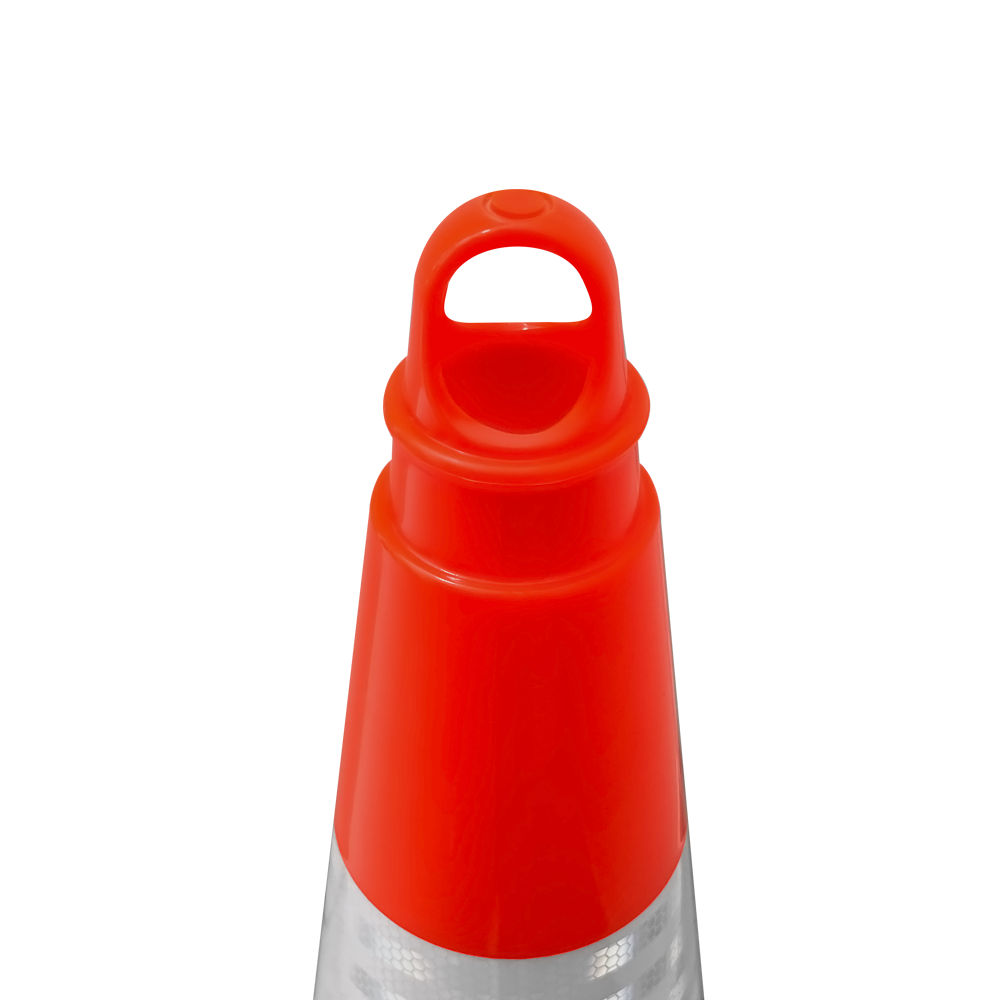 PVC Trafik Konisi 75 cm Çift Reflektifli Ağırlıklı Trafik DubasıTrafik Konisi PVC 75 cm