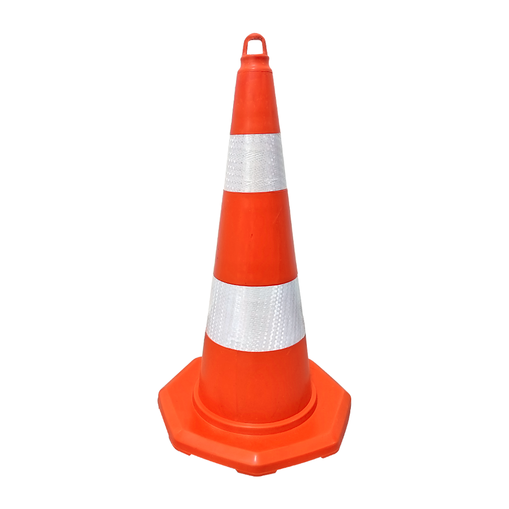 PVC Trafik Konisi 75 cm Trafik DubasıTrafik Konisi PVC 75 cm