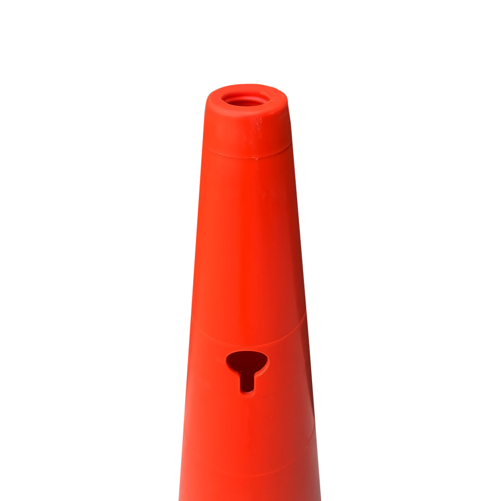 PVC Trafik Konisi 90 cm (Reflektifsiz)Trafik Konisi PVC 90 cm