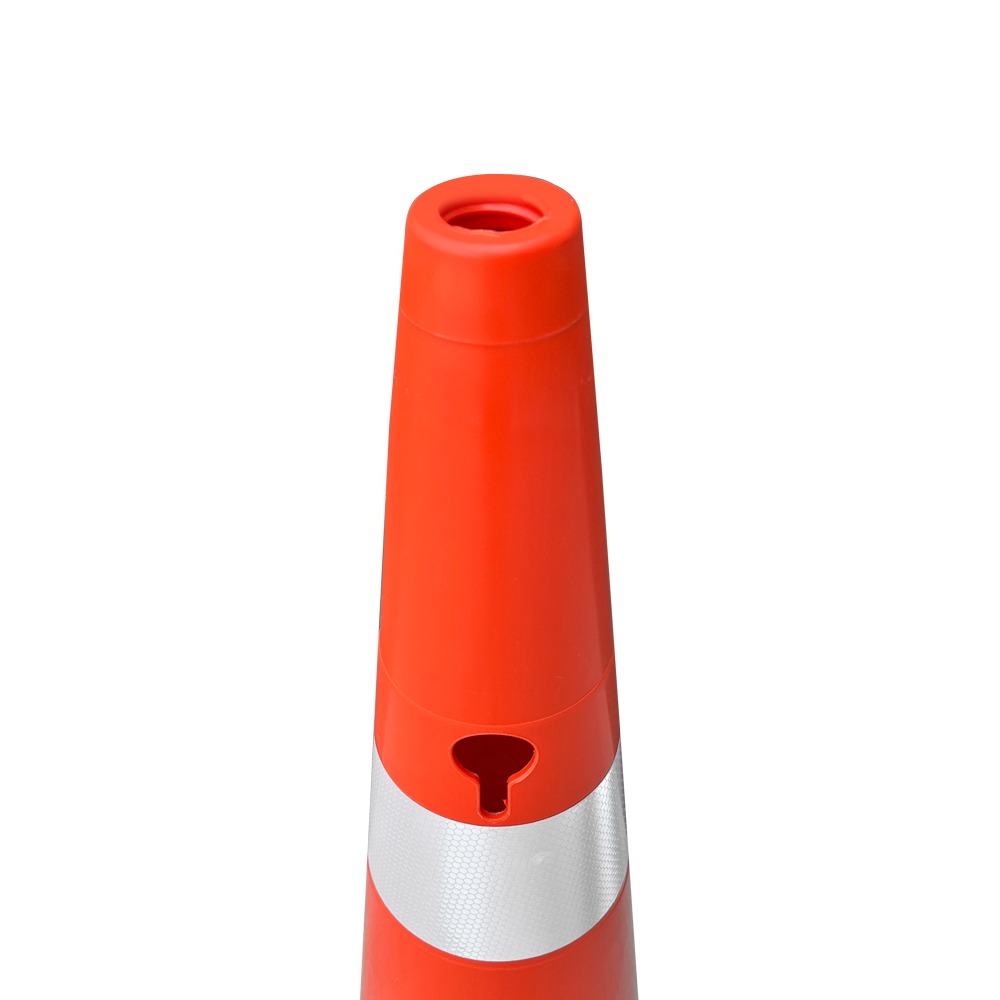 PVC Trafik Konisi 90 cm (Tek Reflektifli)Trafik Konisi PVC 90 cm