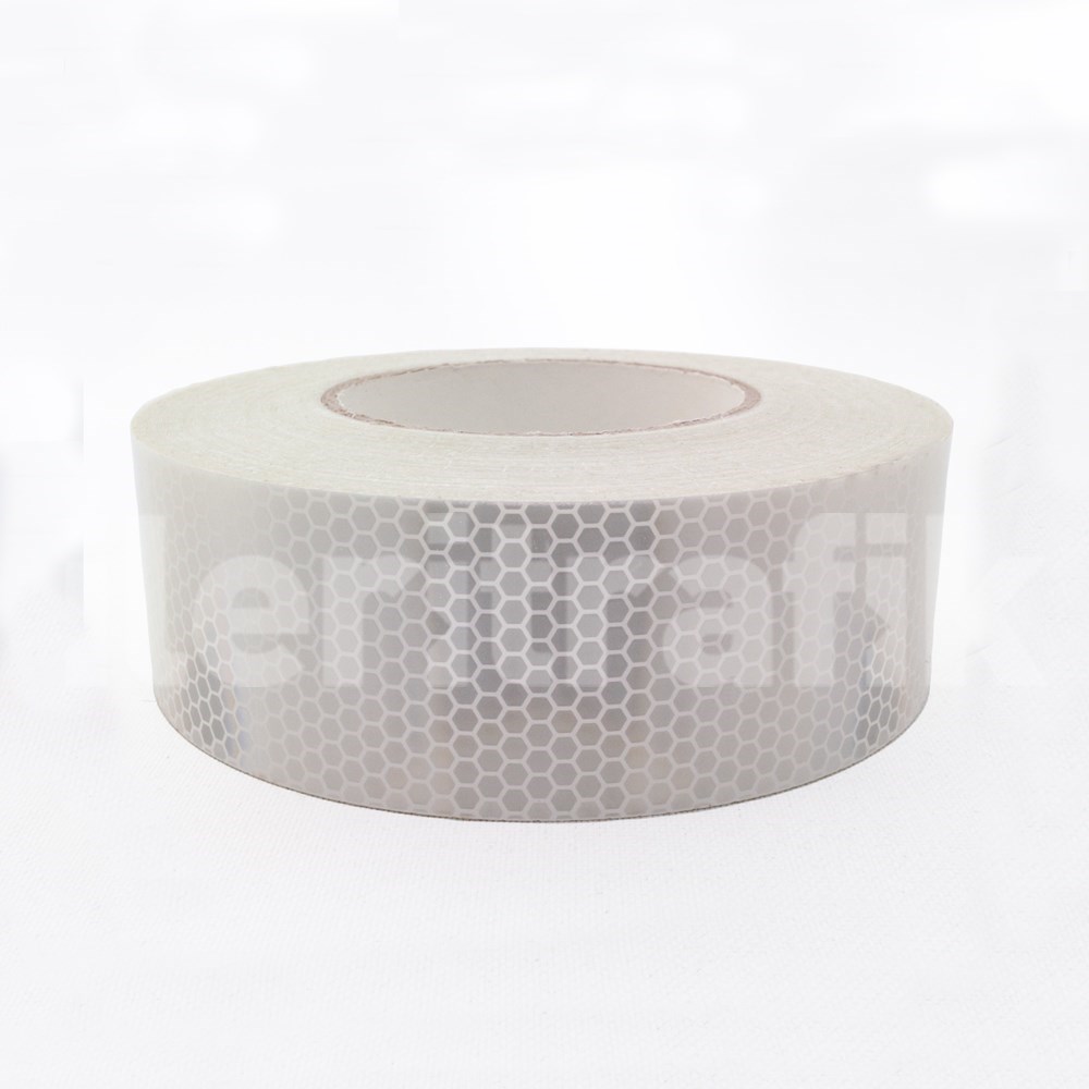 Reflektif Bant, Reflektif Şerit 5 cm x 46 m Mikroprizmatik EKOReflektif  Bant-Reflektör